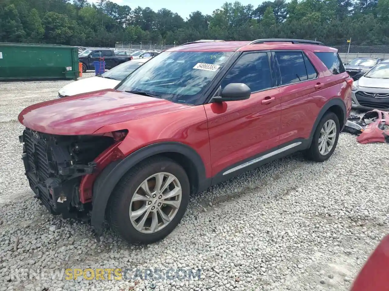 1 Photograph of a damaged car 1FMSK7DH2PGA52447 FORD EXPLORER 2023