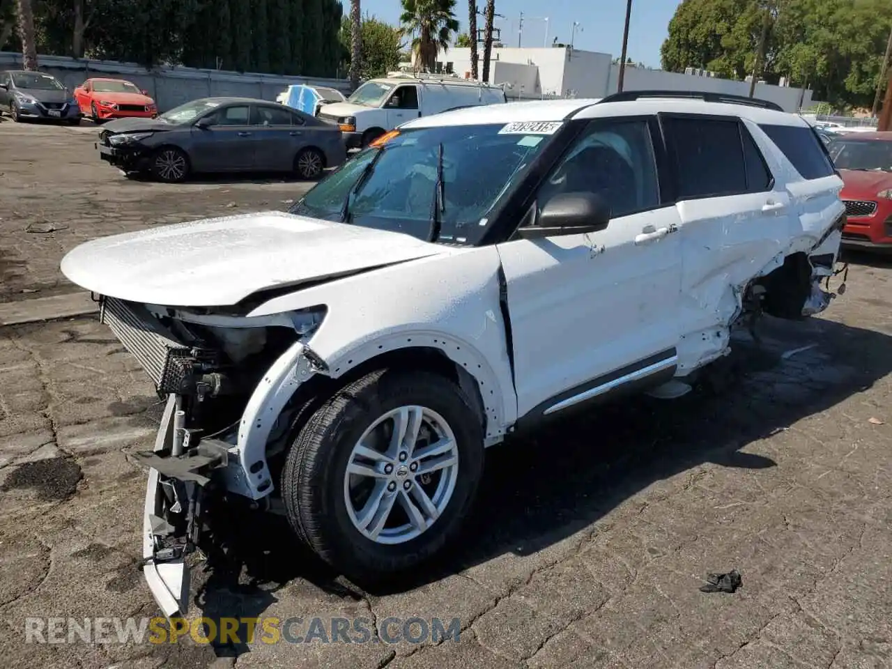 1 Photograph of a damaged car 1FMSK7DH2PGA87585 FORD EXPLORER 2023