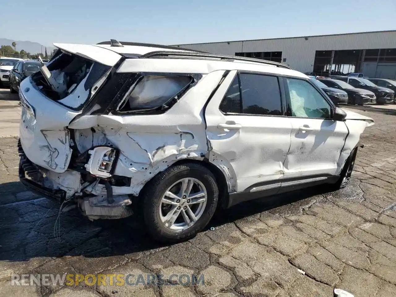3 Photograph of a damaged car 1FMSK7DH2PGA87585 FORD EXPLORER 2023