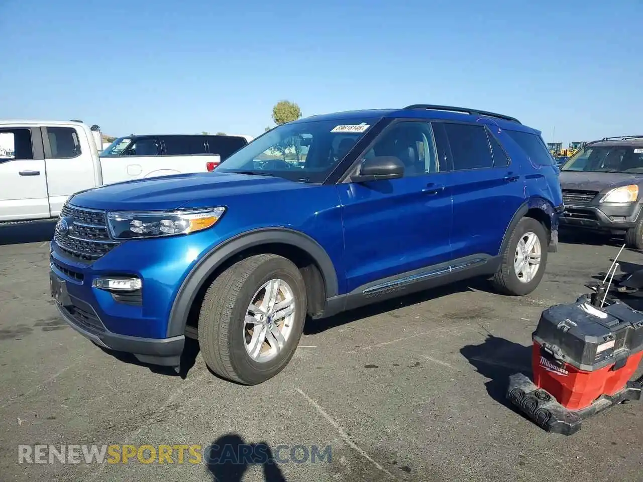 1 Photograph of a damaged car 1FMSK7DH2PGB07818 FORD EXPLORER 2023