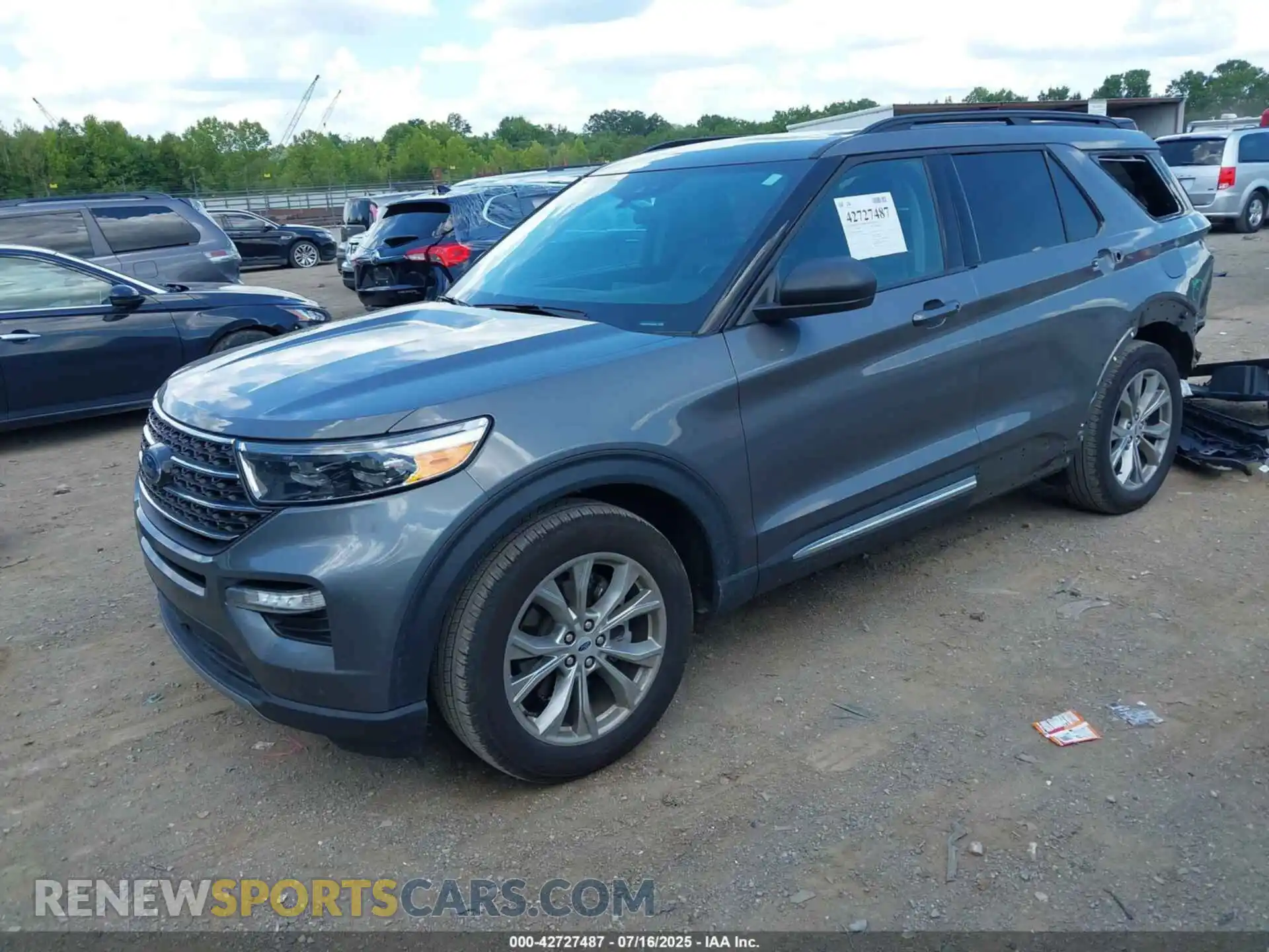 2 Photograph of a damaged car 1FMSK7DH2PGB88920 FORD EXPLORER 2023