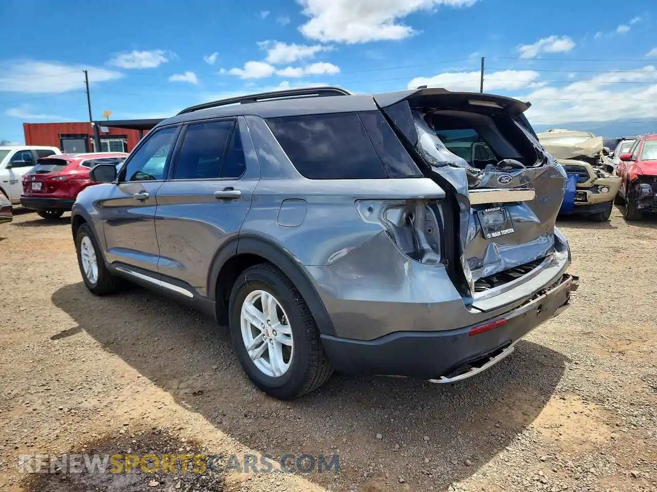 2 Photograph of a damaged car 1FMSK7DH3PGA41585 FORD EXPLORER 2023