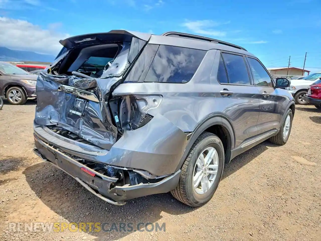 3 Photograph of a damaged car 1FMSK7DH3PGA41585 FORD EXPLORER 2023