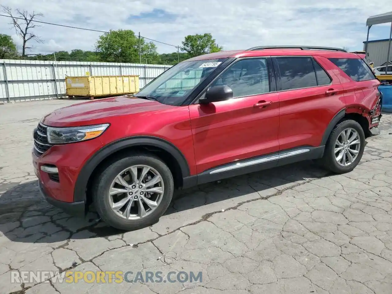 1 Photograph of a damaged car 1FMSK7DH3PGB32064 FORD EXPLORER 2023