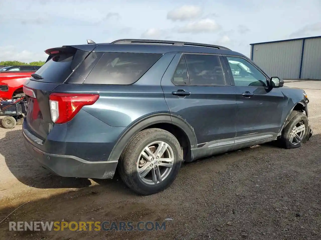 3 fotografías del automóvil dañado 1FMSK7DH3PGC31564 FORD EXPLORER 2023