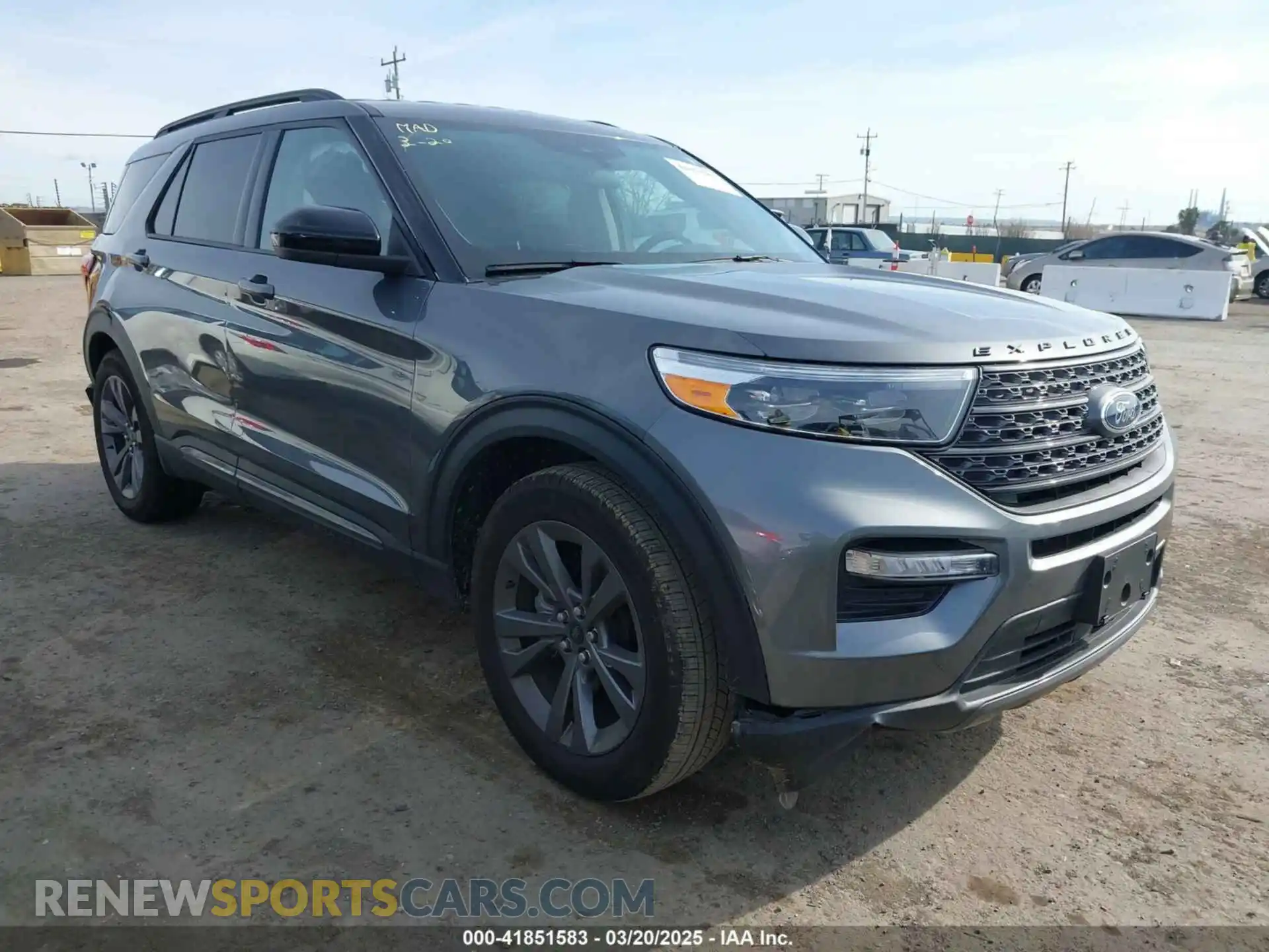 1 Photograph of a damaged car 1FMSK7DH4PGC30228 FORD EXPLORER 2023