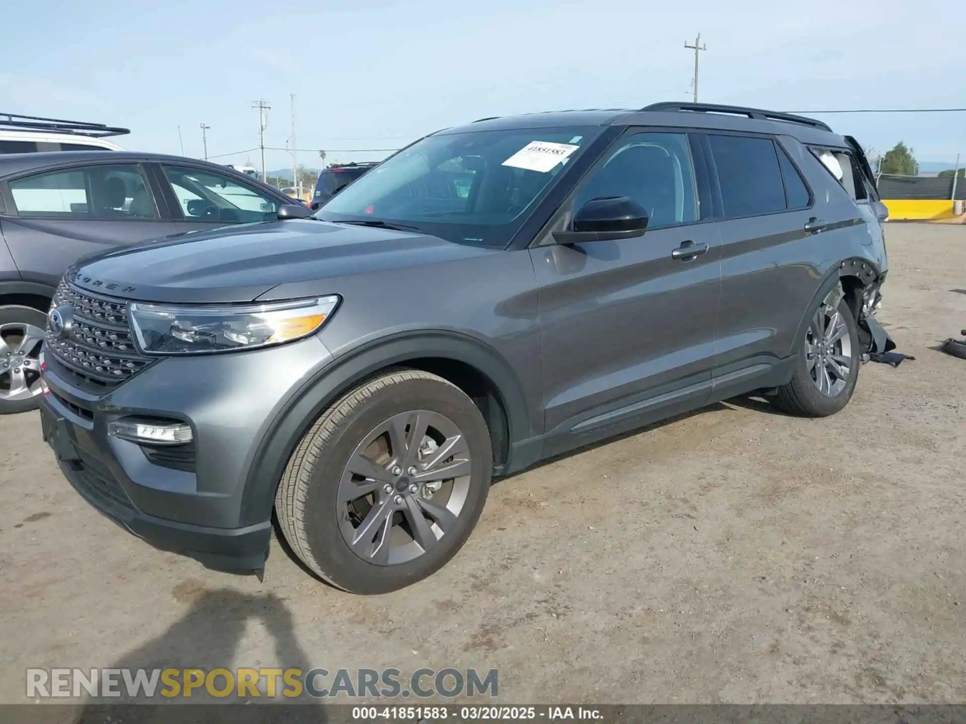 2 Photograph of a damaged car 1FMSK7DH4PGC30228 FORD EXPLORER 2023