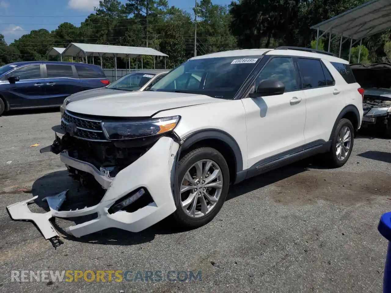 1 Photograph of a damaged car 1FMSK7DH5PGA41717 FORD EXPLORER 2023