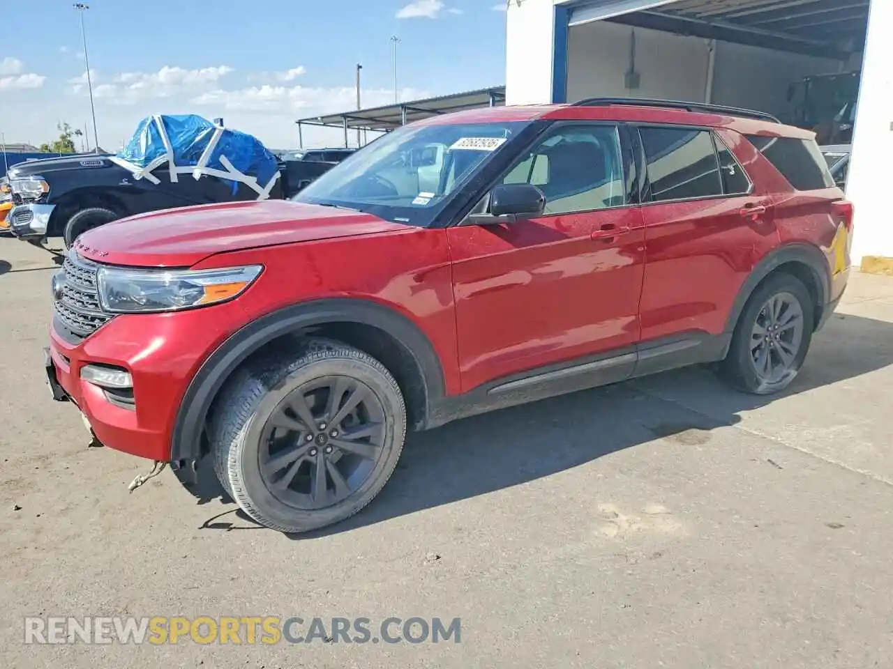 1 Photograph of a damaged car 1FMSK7DH5PGB89477 FORD EXPLORER 2023