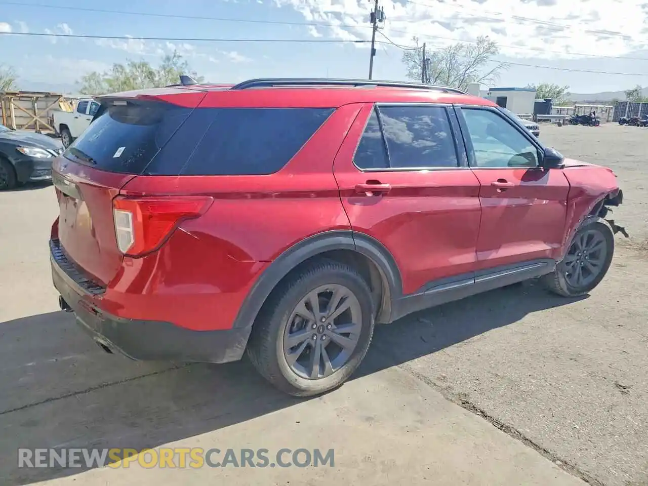 3 Photograph of a damaged car 1FMSK7DH5PGB89477 FORD EXPLORER 2023