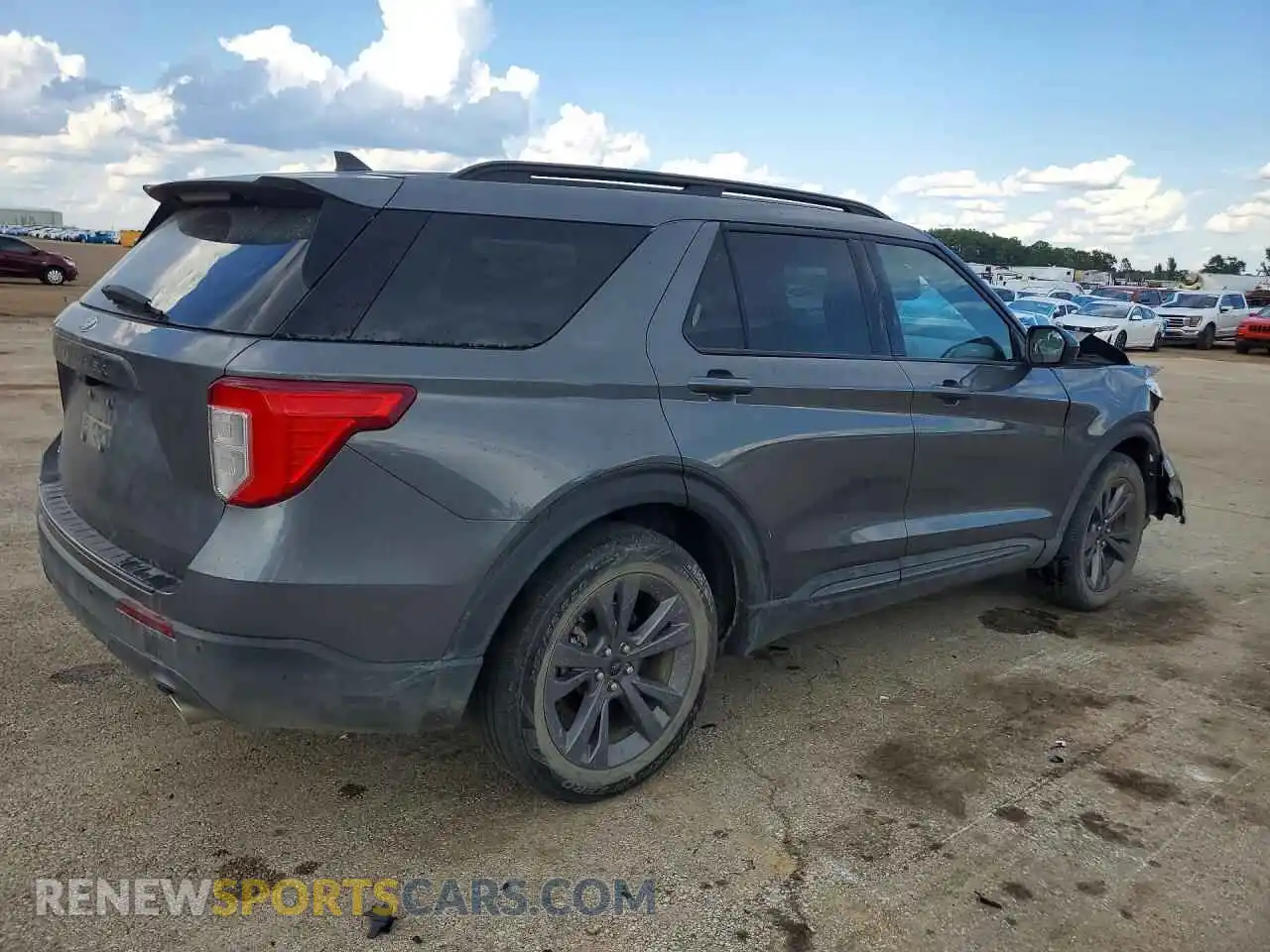 3 fotografías del automóvil dañado 1FMSK7DH6PGB44290 FORD EXPLORER 2023