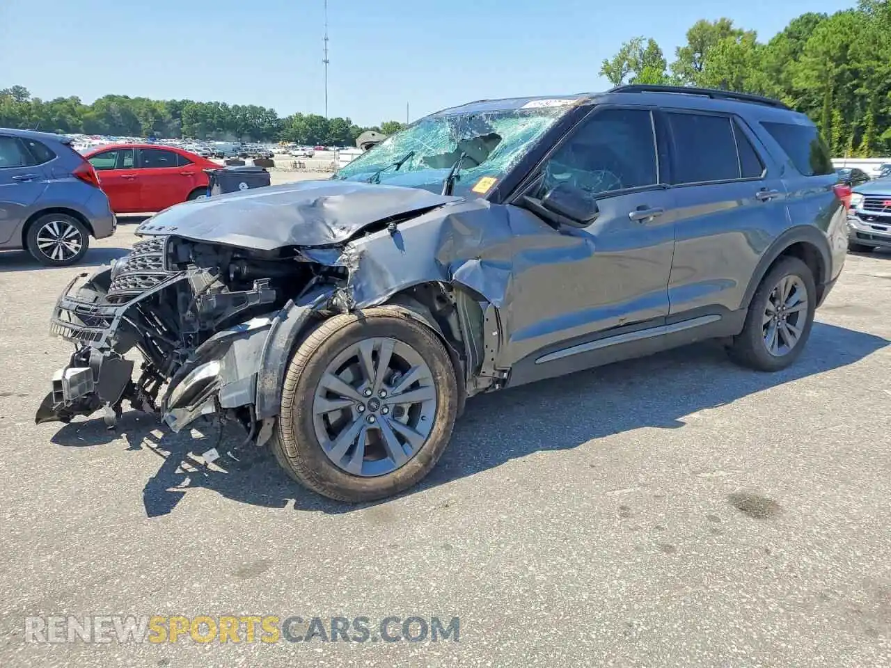 1 fotografías del automóvil dañado 1FMSK7DH7PGB78352 FORD EXPLORER 2023
