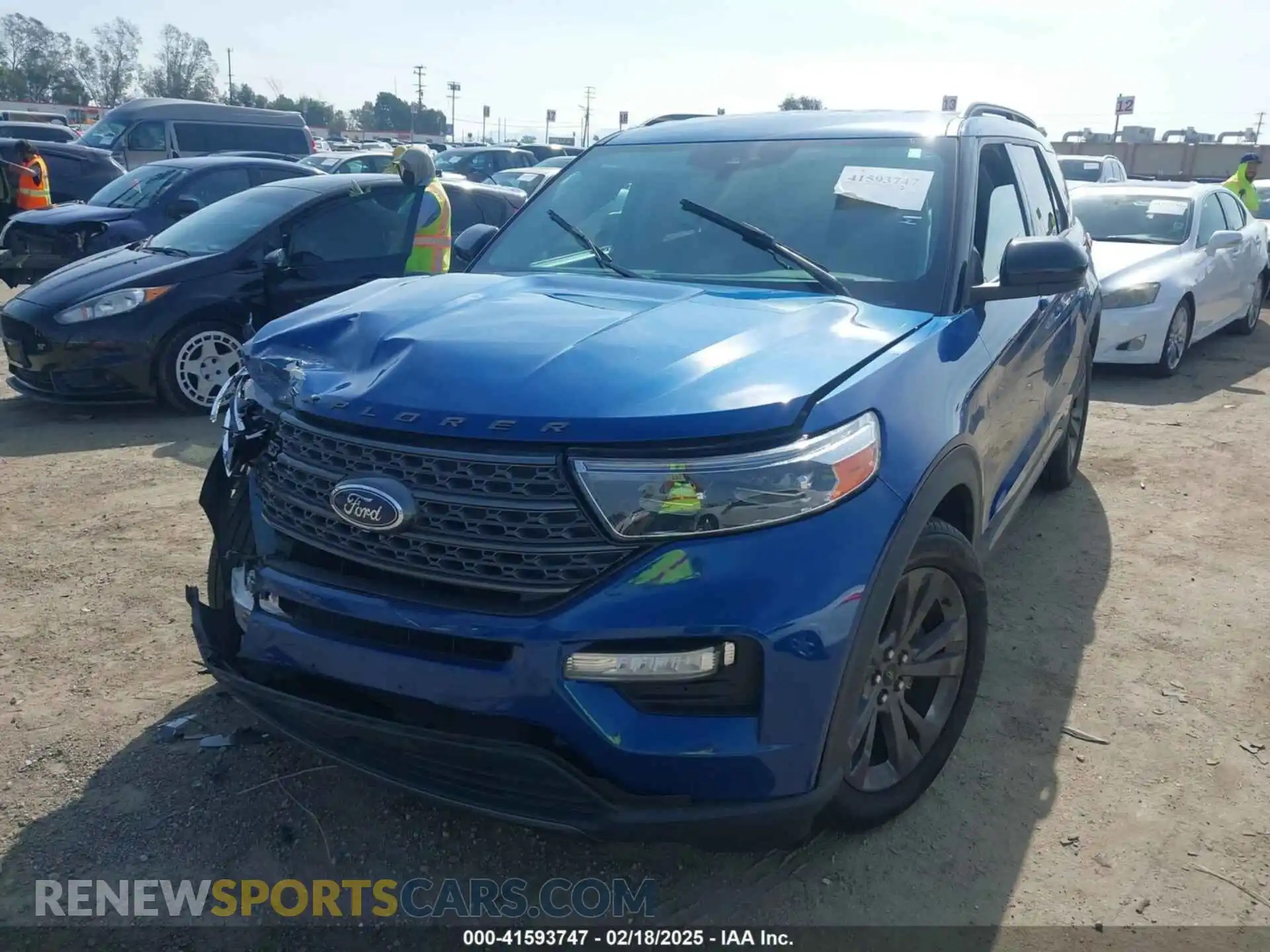 2 Photograph of a damaged car 1FMSK7DH9PGA46015 FORD EXPLORER 2023