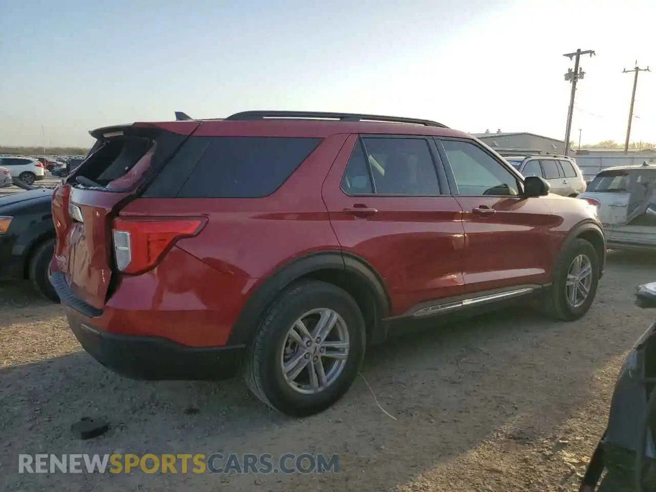 3 Photograph of a damaged car 1FMSK7DH9PGC24778 FORD EXPLORER 2023