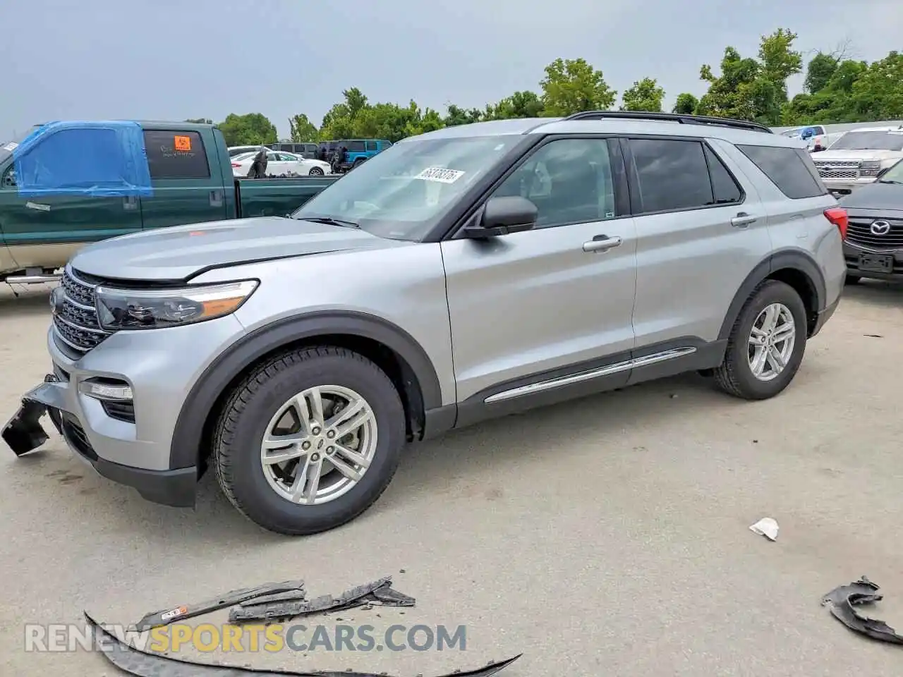 1 Фотография поврежденного автомобиля 1FMSK7DHXPGB18162 FORD EXPLORER 2023