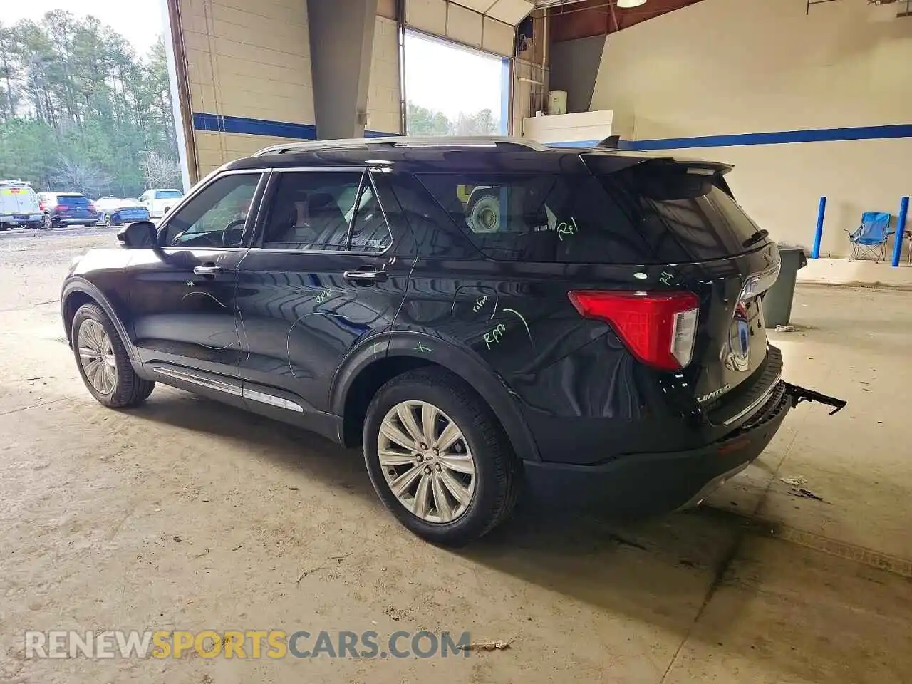 2 fotografías del automóvil dañado 1FMSK7FH6PGB52712 FORD EXPLORER 2023