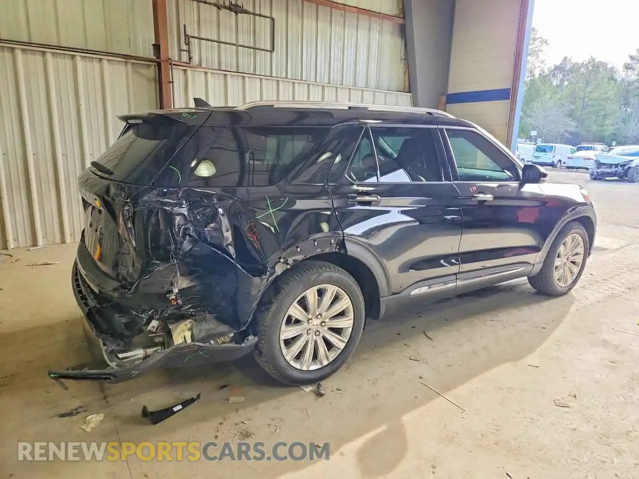 3 fotografías del automóvil dañado 1FMSK7FH6PGB52712 FORD EXPLORER 2023
