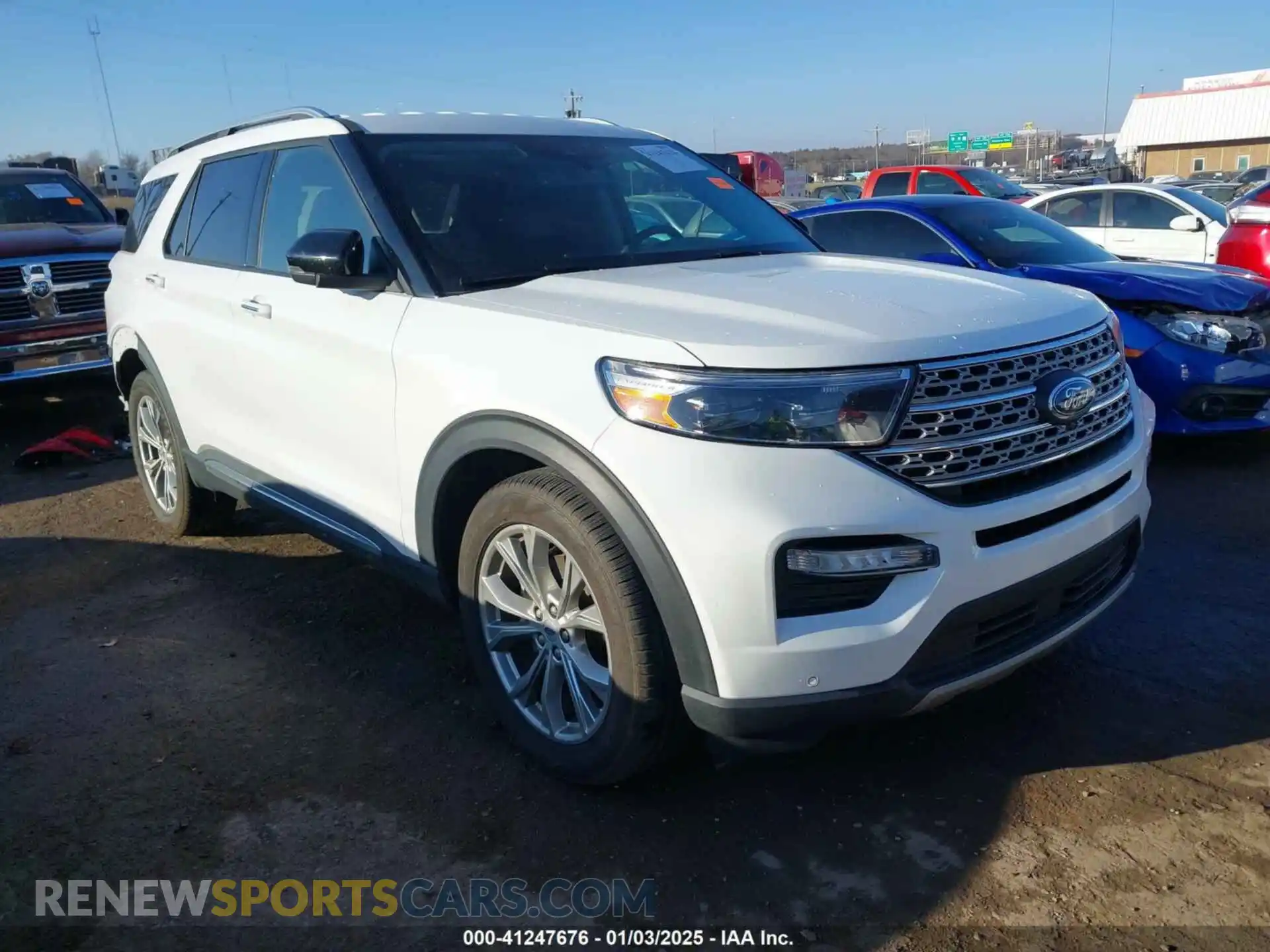1 Photograph of a damaged car 1FMSK7FH8PGA07722 FORD EXPLORER 2023
