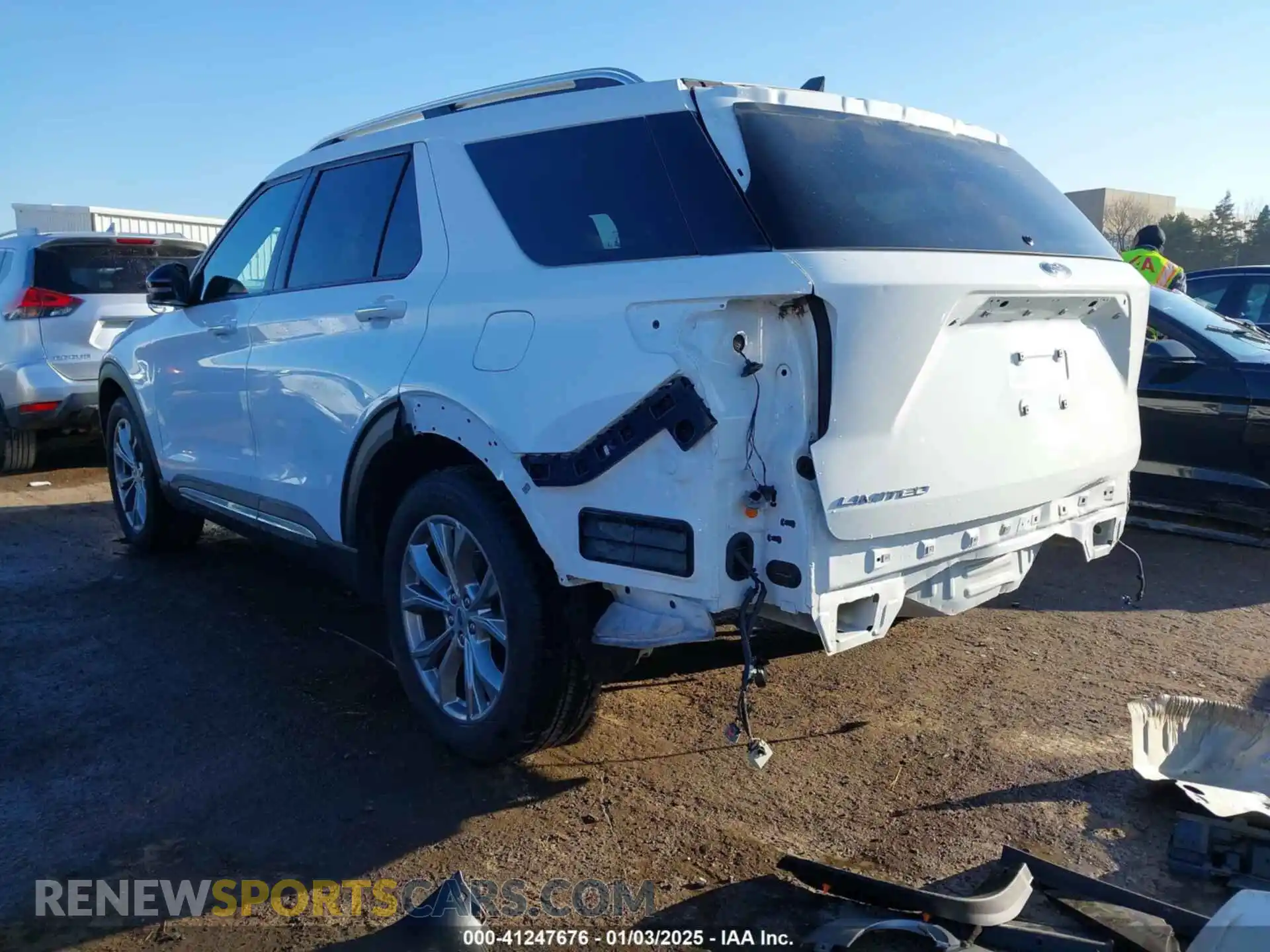 3 Photograph of a damaged car 1FMSK7FH8PGA07722 FORD EXPLORER 2023