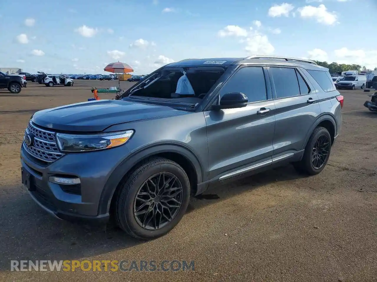 1 Photograph of a damaged car 1FMSK7FH8PGA54801 FORD EXPLORER 2023