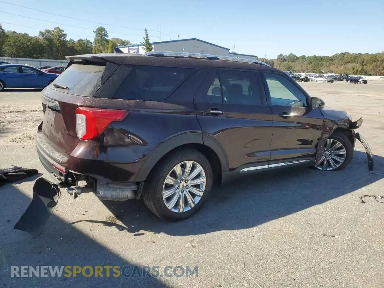 3 Photograph of a damaged car 1FMSK7FH8PGA67113 FORD EXPLORER 2023