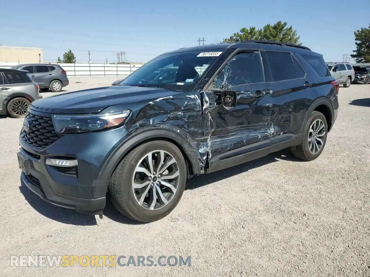 1 Photograph of a damaged car 1FMSK7KH5PGB53341 FORD EXPLORER 2023