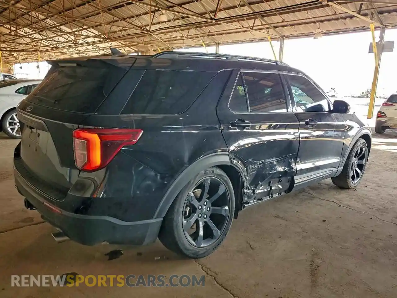 3 Photograph of a damaged car 1FMSK7KH6PGA93831 FORD EXPLORER 2023