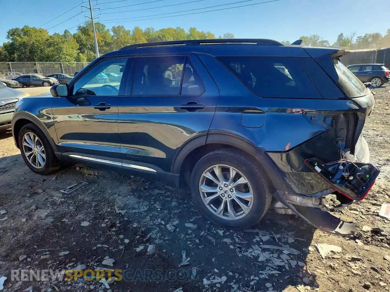 2 Фотография поврежденного автомобиля 1FMSK8DH0PGA10090 FORD EXPLORER 2023