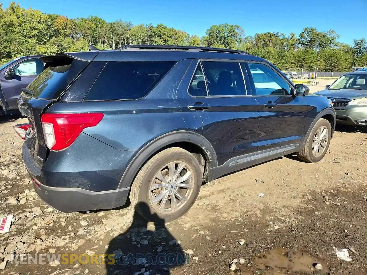 3 Фотография поврежденного автомобиля 1FMSK8DH0PGA10090 FORD EXPLORER 2023