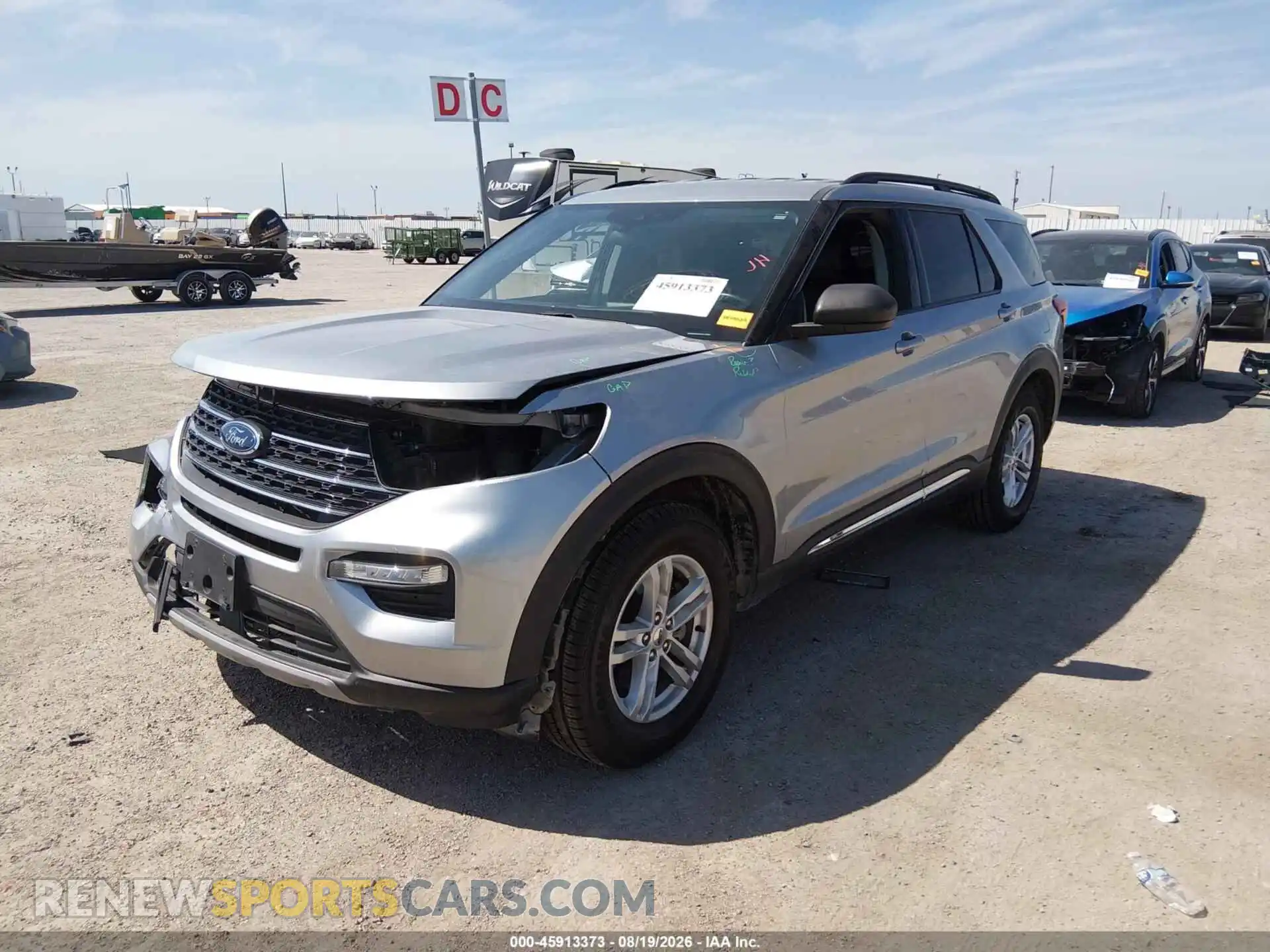 2 Фотография поврежденного автомобиля 1FMSK8DH0PGA86876 FORD EXPLORER 2023