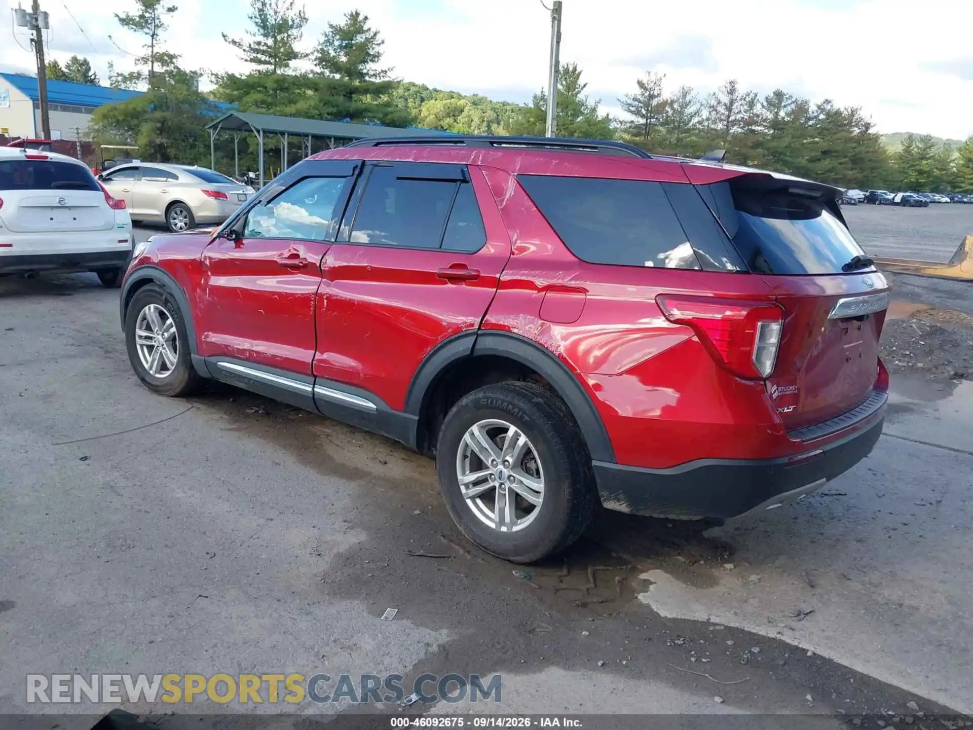 3 Фотография поврежденного автомобиля 1FMSK8DH0PGB30987 FORD EXPLORER 2023