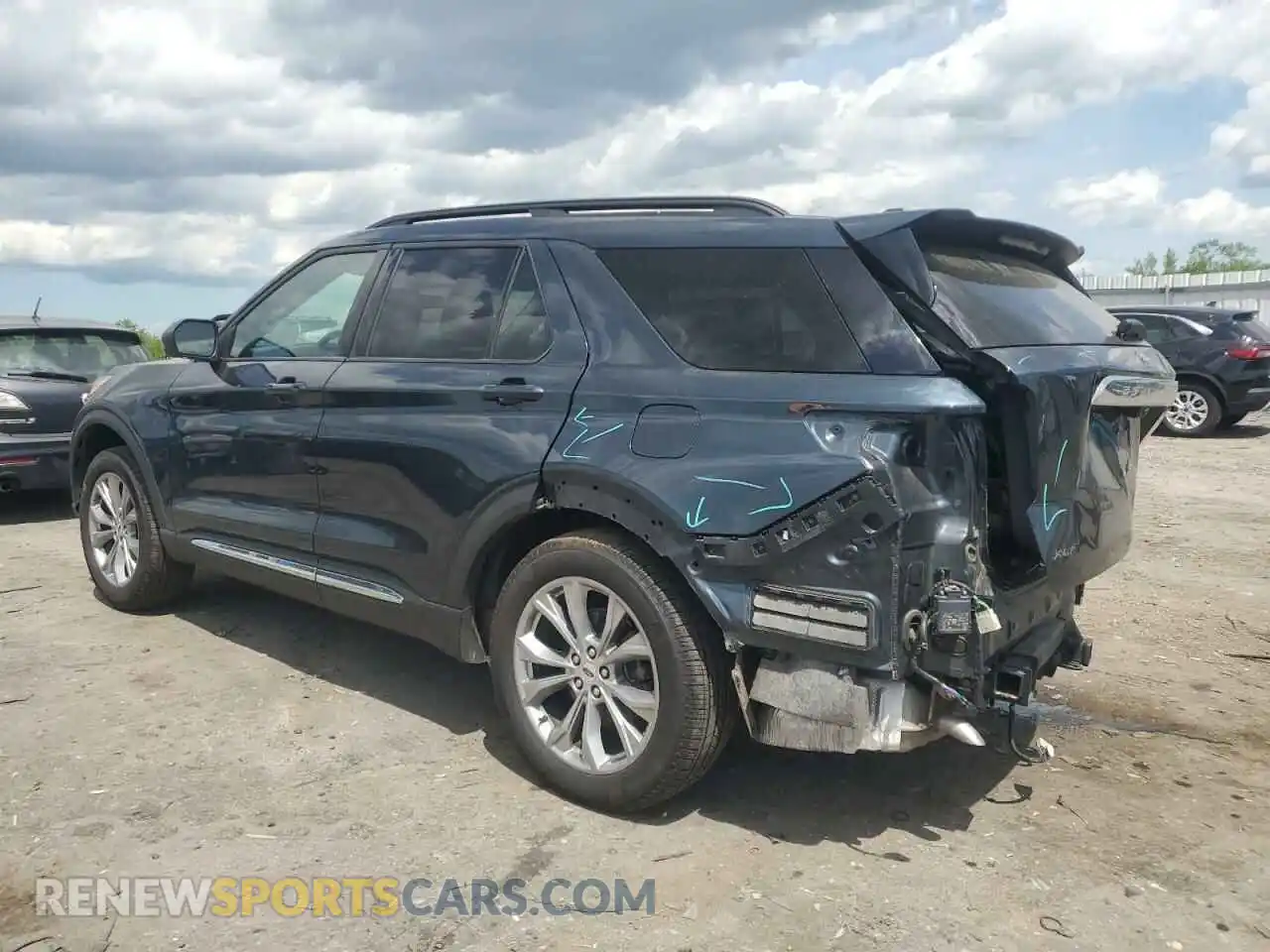 2 Photograph of a damaged car 1FMSK8DH0PGB71118 FORD EXPLORER 2023