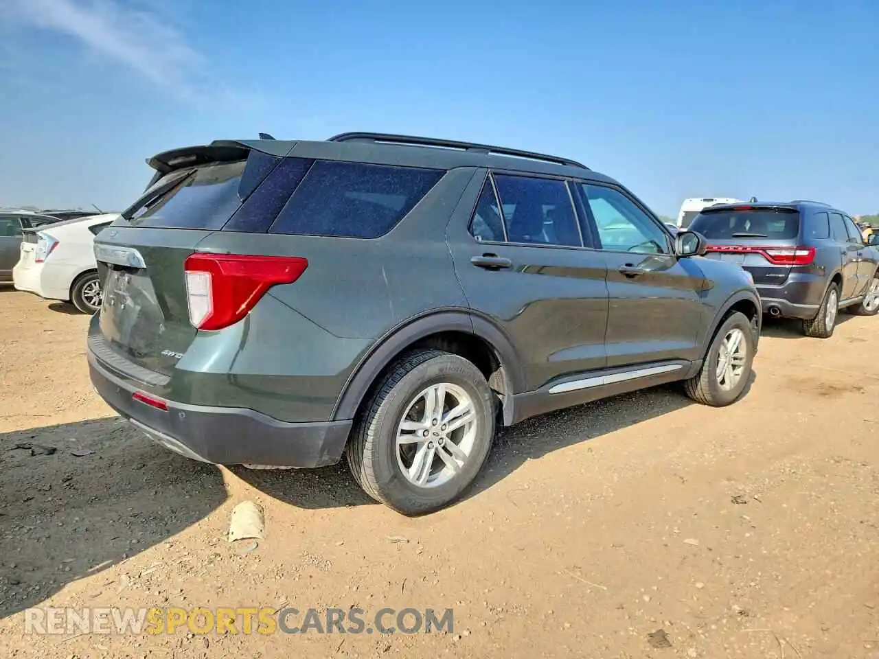 3 fotografías del automóvil dañado 1FMSK8DH2PGA95160 FORD EXPLORER 2023
