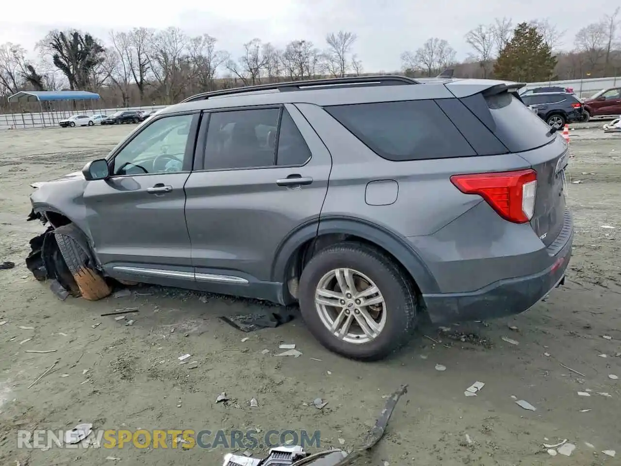 2 Фотография поврежденного автомобиля 1FMSK8DH2PGB23037 FORD EXPLORER 2023