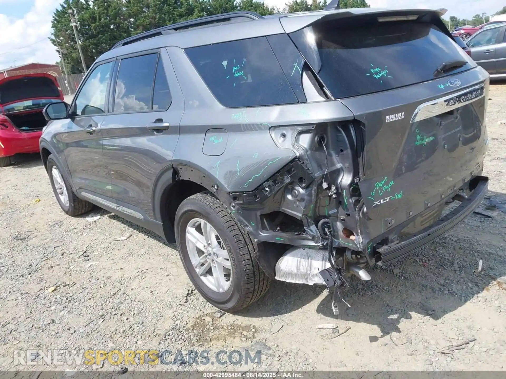 3 Photograph of a damaged car 1FMSK8DH2PGB41988 FORD EXPLORER 2023