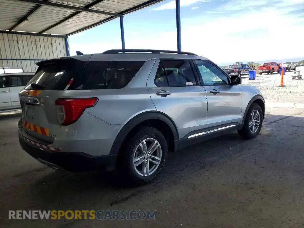 3 fotografías del automóvil dañado 1FMSK8DH2PGB74067 FORD EXPLORER 2023