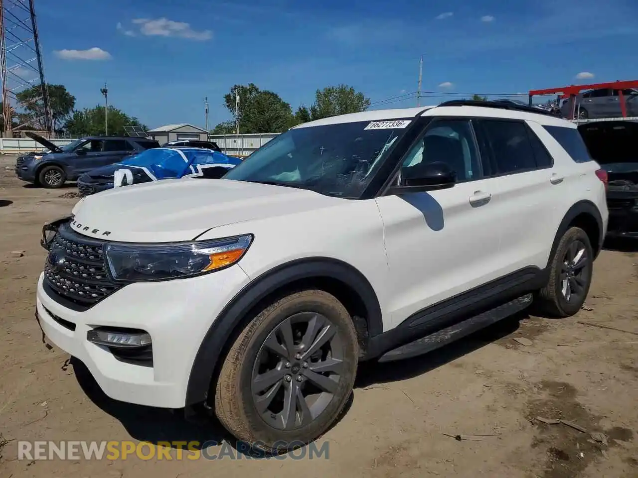 1 Photograph of a damaged car 1FMSK8DH2PGC37376 FORD EXPLORER 2023