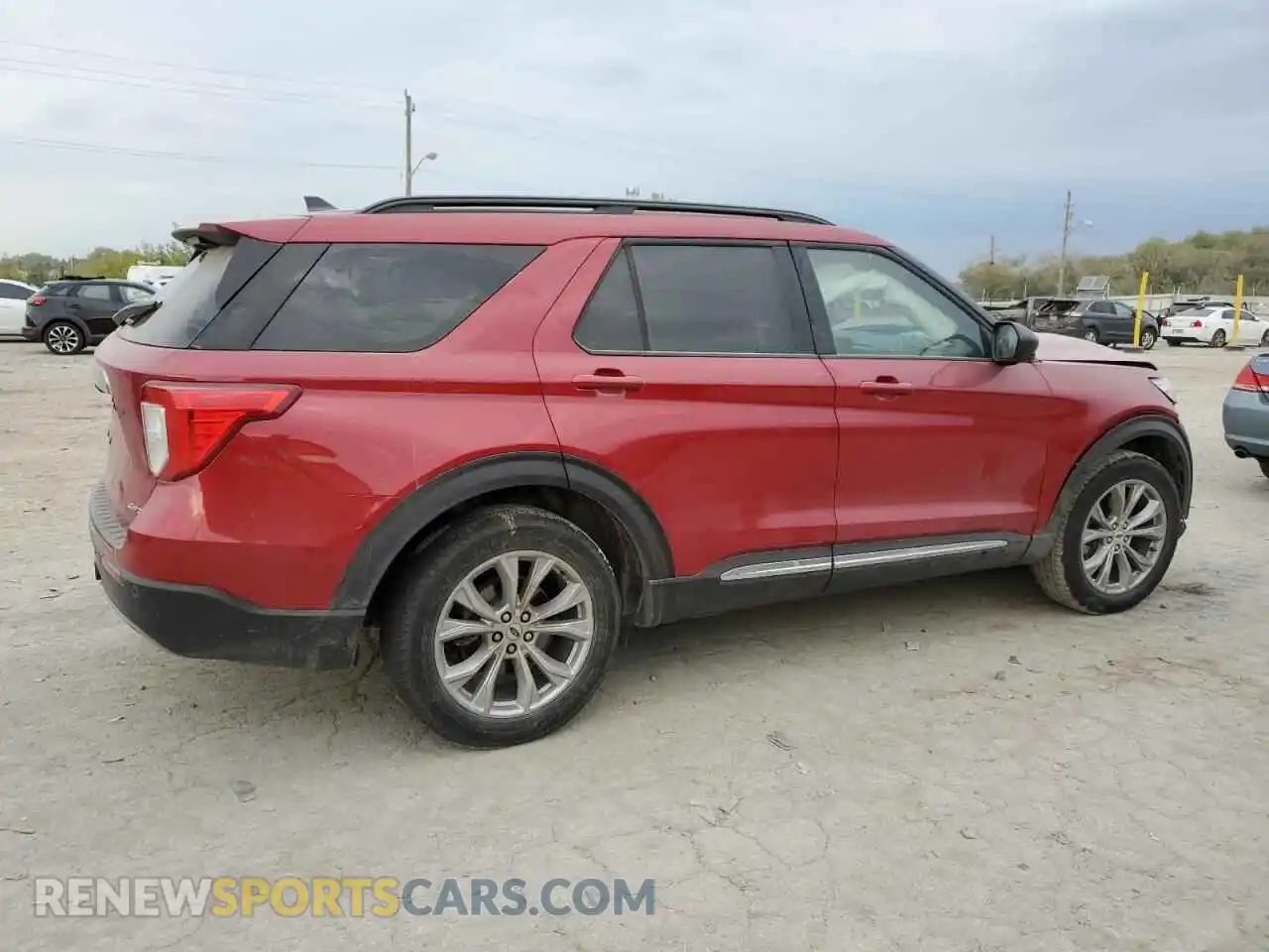 3 fotografías del automóvil dañado 1FMSK8DH4PGA54965 FORD EXPLORER 2023