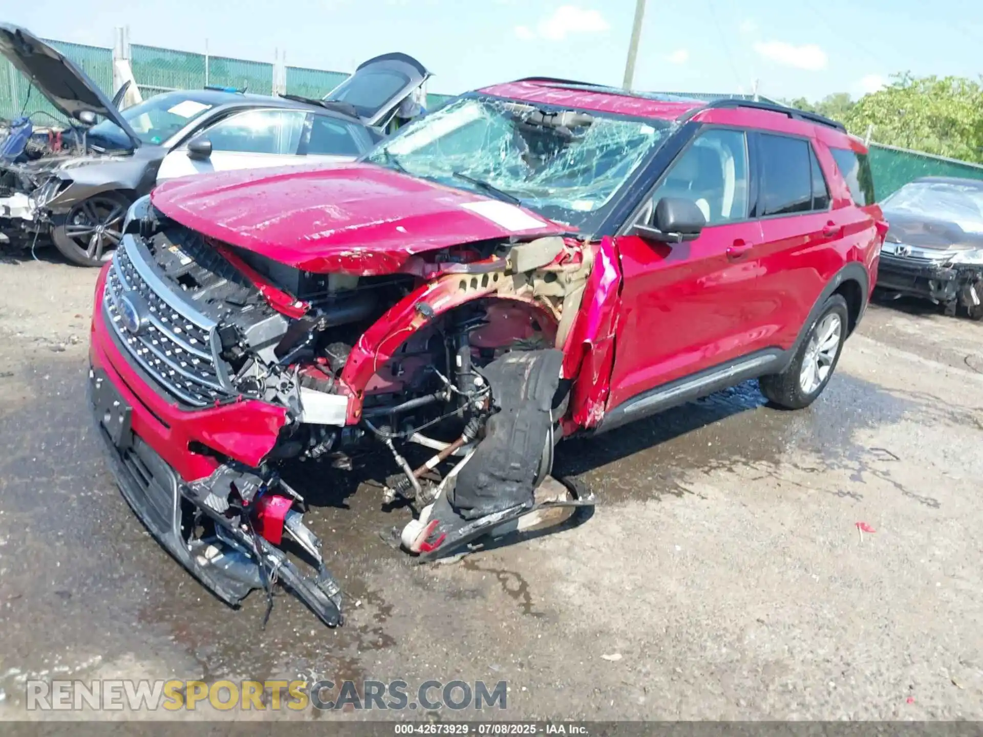 2 Photograph of a damaged car 1FMSK8DH5PGA06438 FORD EXPLORER 2023