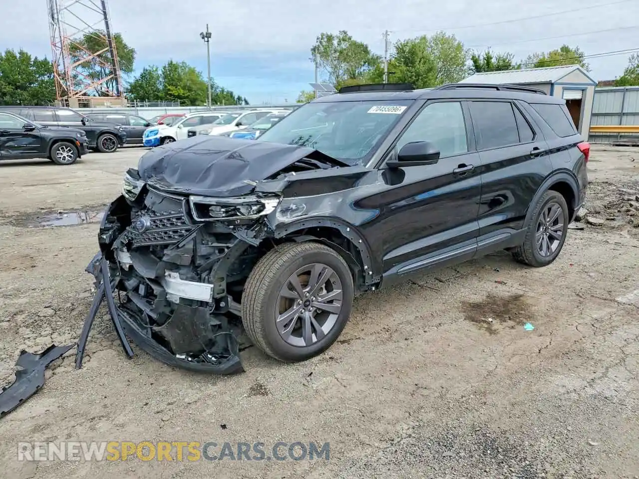 1 Photograph of a damaged car 1FMSK8DH5PGA71810 FORD EXPLORER 2023