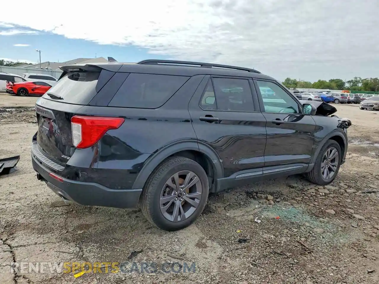 3 Photograph of a damaged car 1FMSK8DH5PGA71810 FORD EXPLORER 2023