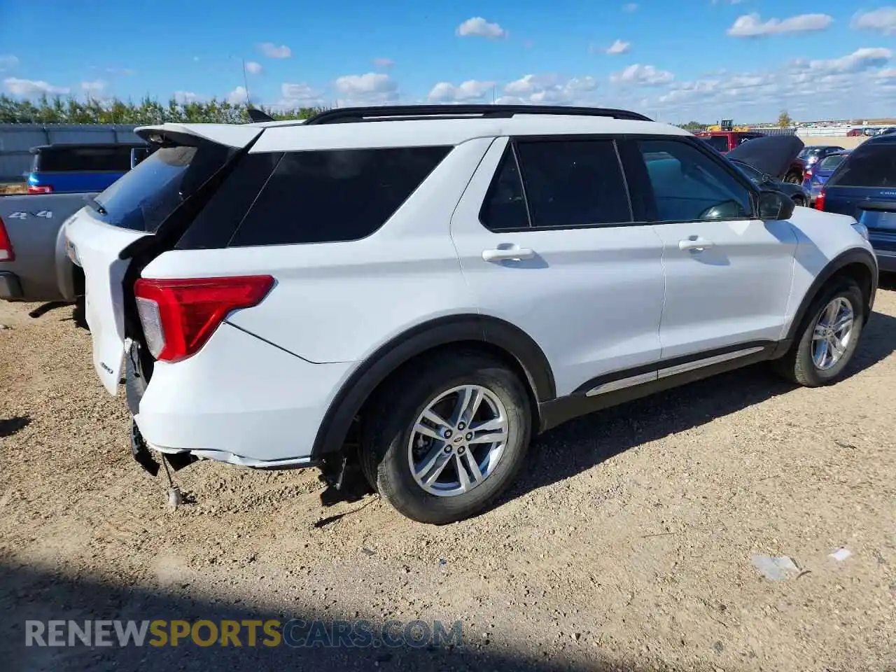 3 Photograph of a damaged car 1FMSK8DH5PGA82936 FORD EXPLORER 2023