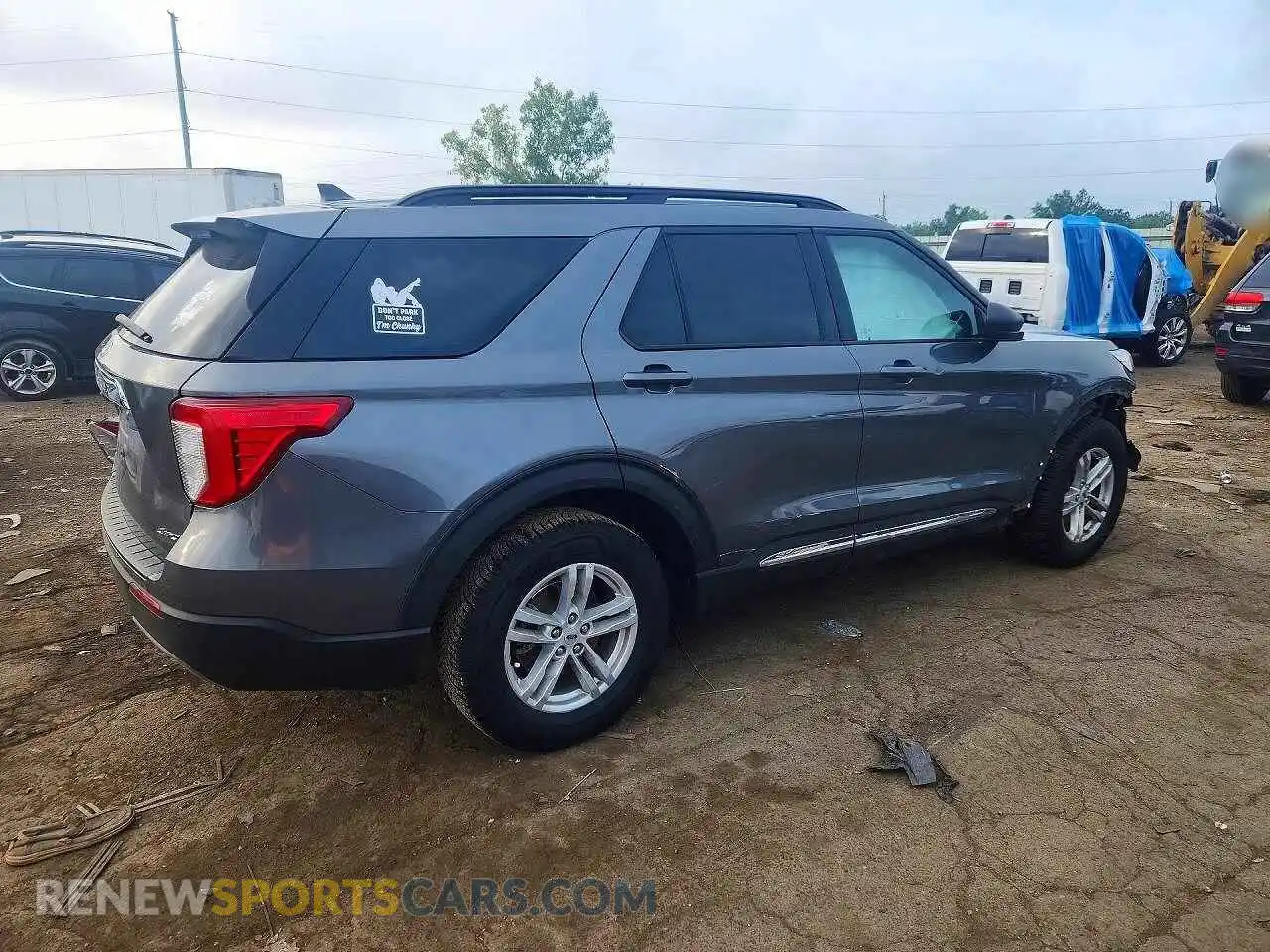 3 Photograph of a damaged car 1FMSK8DH6PGA05590 FORD EXPLORER 2023