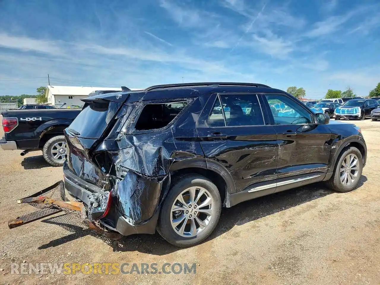 3 Photograph of a damaged car 1FMSK8DH6PGA66325 FORD EXPLORER 2023