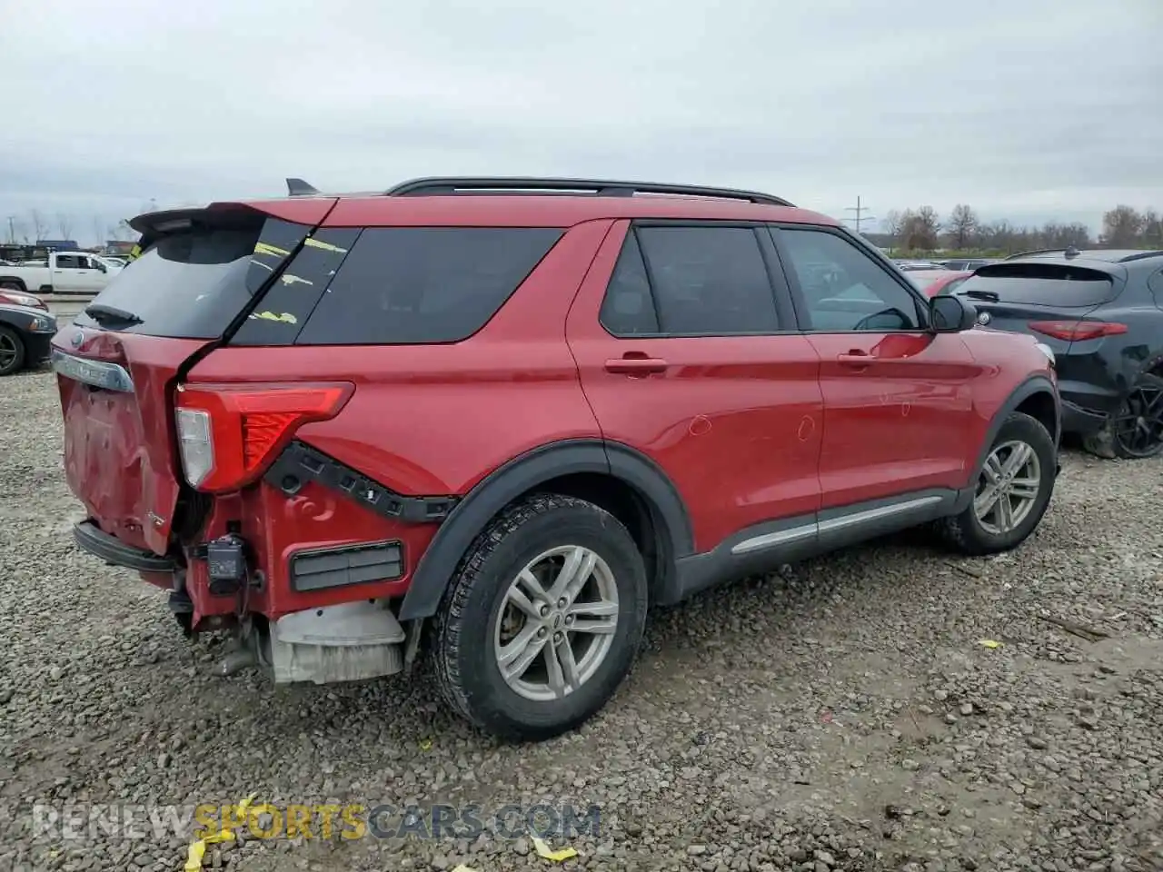 3 Photograph of a damaged car 1FMSK8DH7PGA41904 FORD EXPLORER 2023