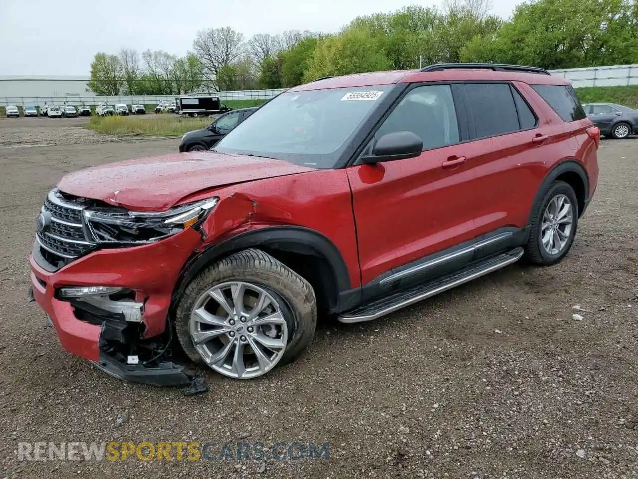 1 Photograph of a damaged car 1FMSK8DH7PGA54572 FORD EXPLORER 2023