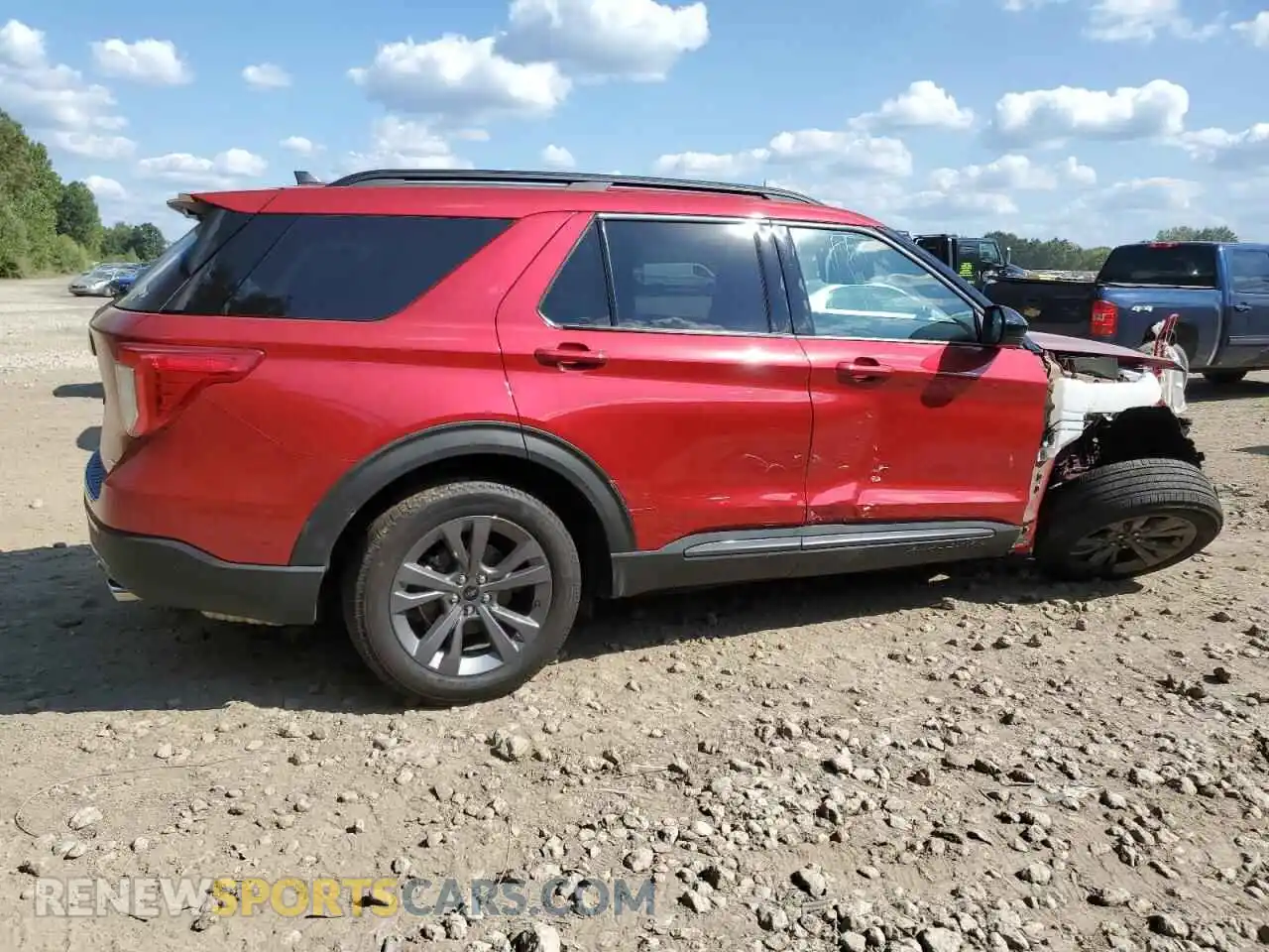 3 Photograph of a damaged car 1FMSK8DH7PGB57720 FORD EXPLORER 2023
