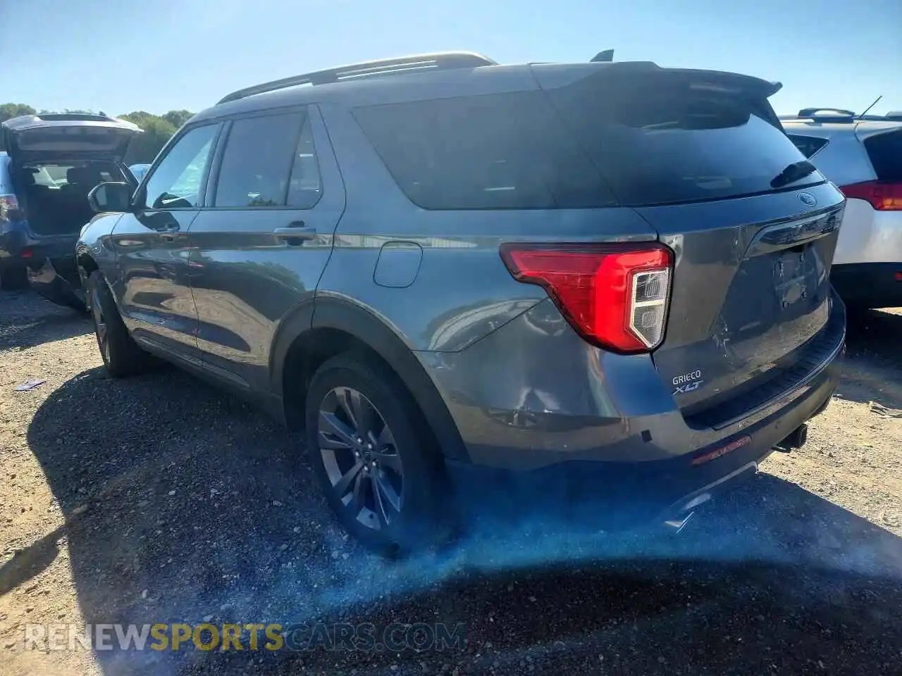 2 fotografías del automóvil dañado 1FMSK8DH7PGC10125 FORD EXPLORER 2023