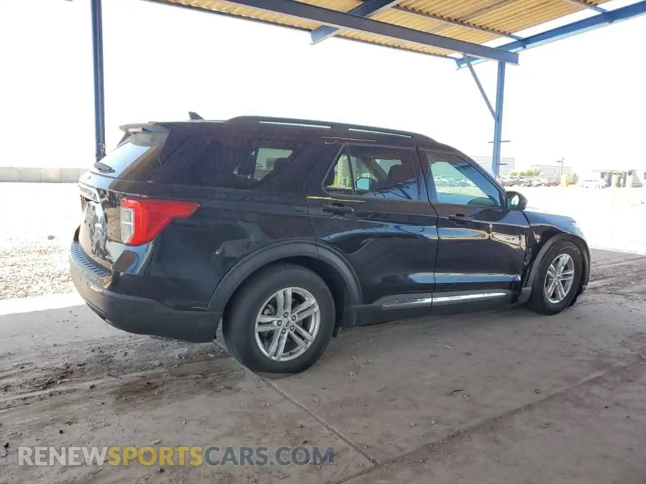3 Photograph of a damaged car 1FMSK8DH8PGA12668 FORD EXPLORER 2023