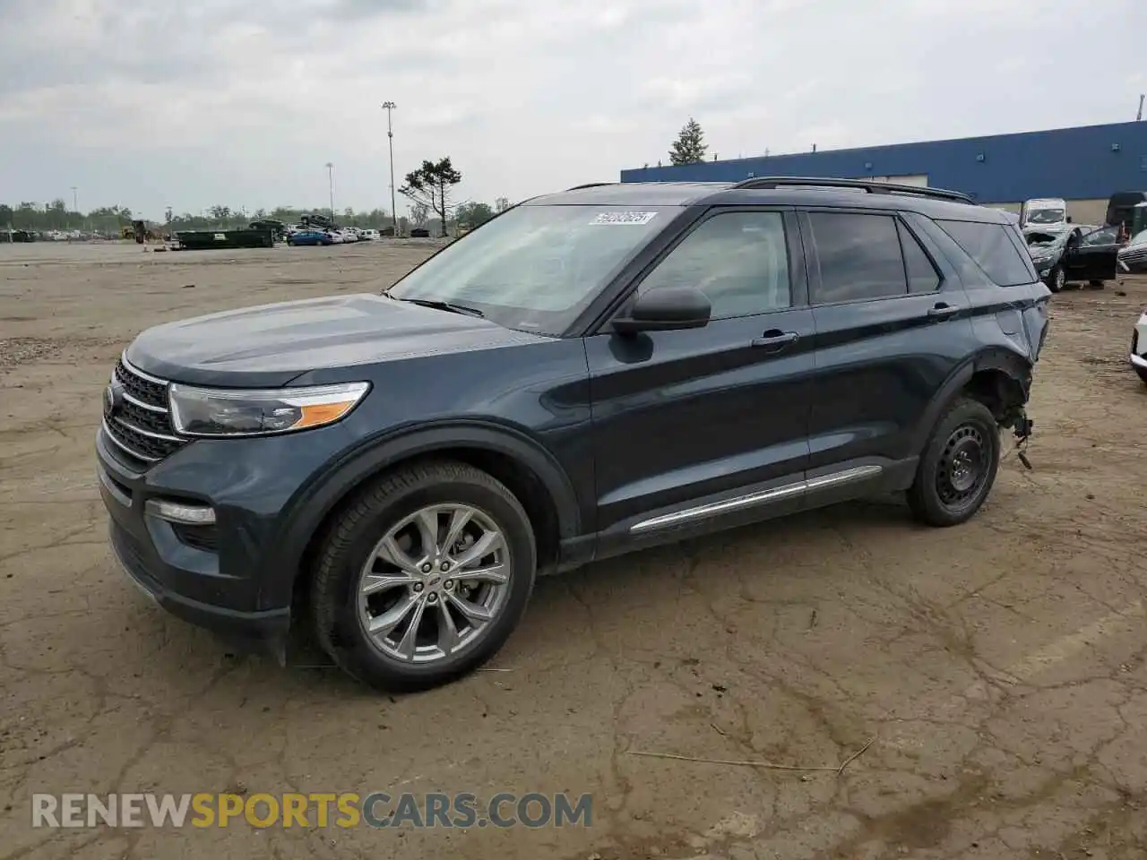 1 Photograph of a damaged car 1FMSK8DH9PGA27616 FORD EXPLORER 2023